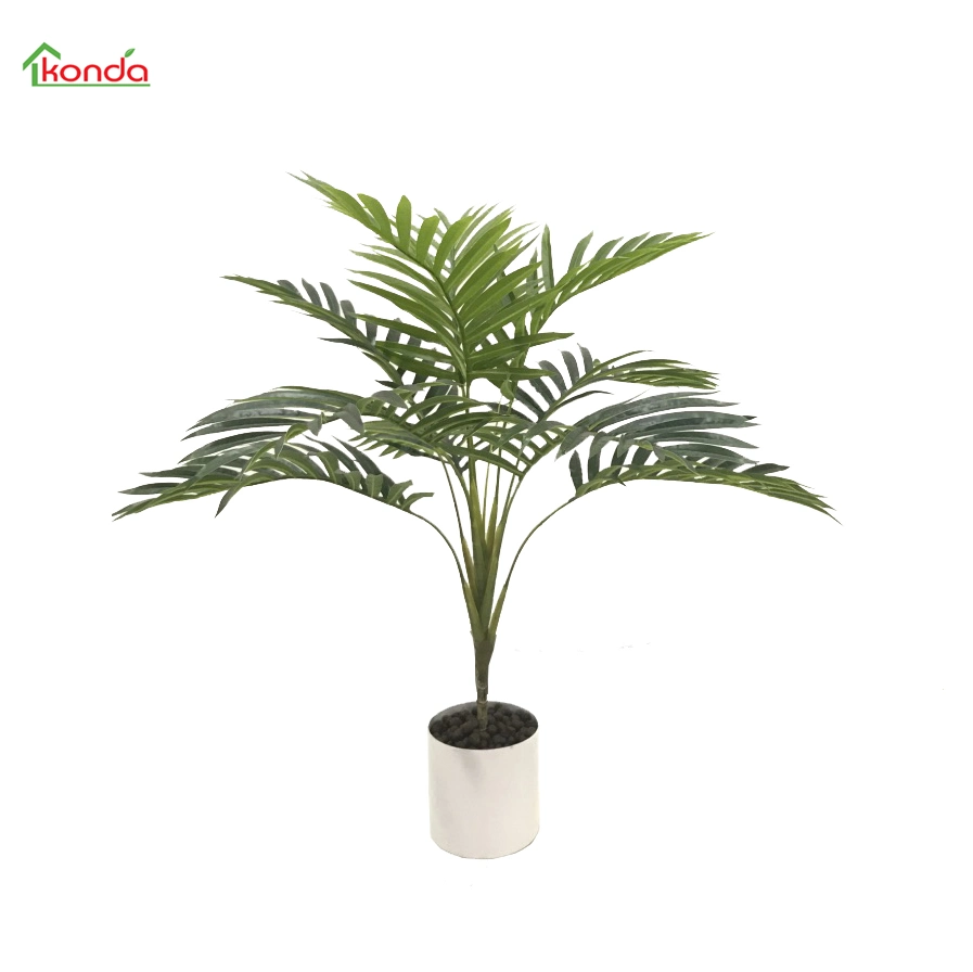 Top Selling Artificial Areca Palm Tree Bonsai Artificial Green Mini Palm Bonsai