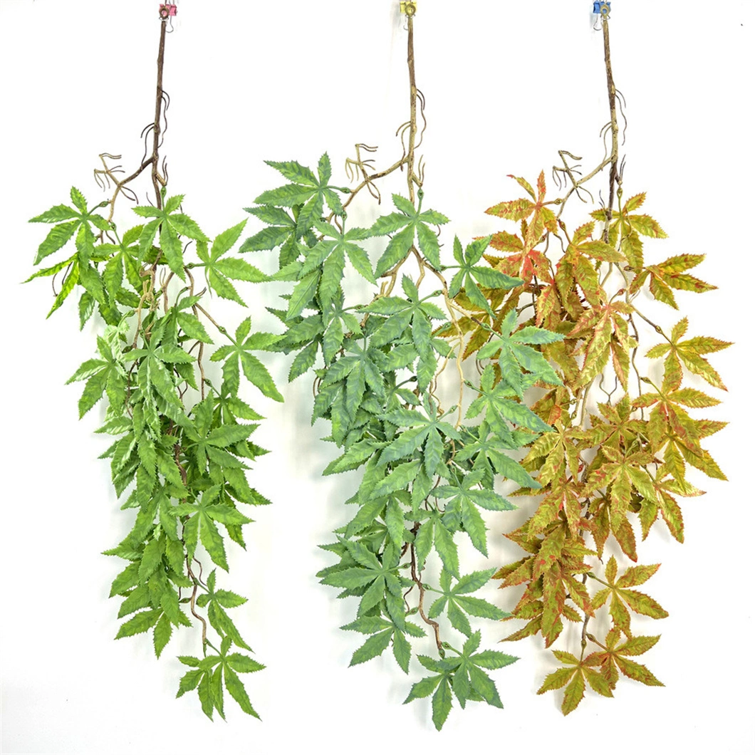 Artificial Fern Foliage Rattan Faux IVY Leaves Vines Wall Hanging Plant