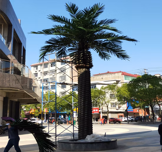 Palmeira Washington artificial por atacado de fábrica para decoração interna e externa