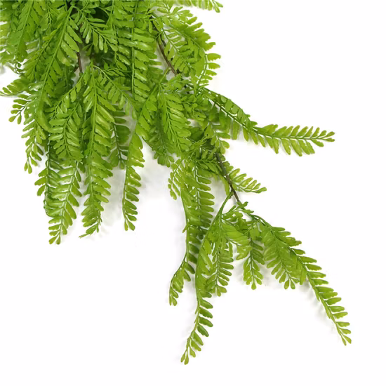 Planta artificial verde barata para jardim de videiras penduradas para decoração de parede