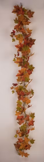 Inunion Artificial Maple Leaf Plantas Videira Guirlanda Pendurada Flores Folhas Casa Jardim Decoração Da Parede Do Casamento Videira Artificial