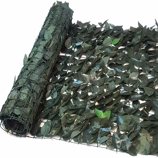 Grama verde artificial para decoração de parede externa para paisagismo